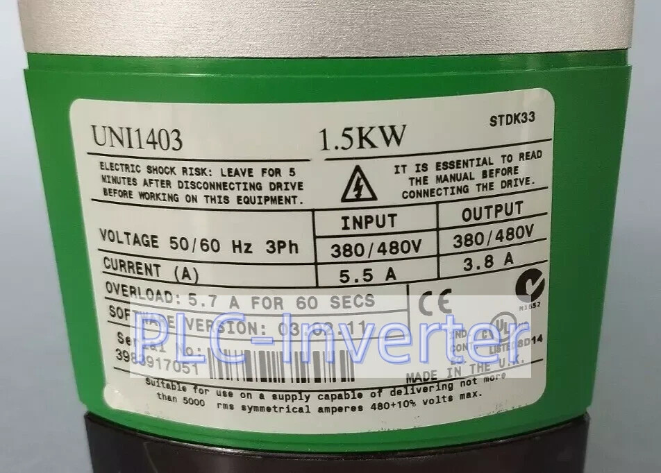 Emerson Control Techniques Unidrive UNI1403 Brand New  factory sealed#
