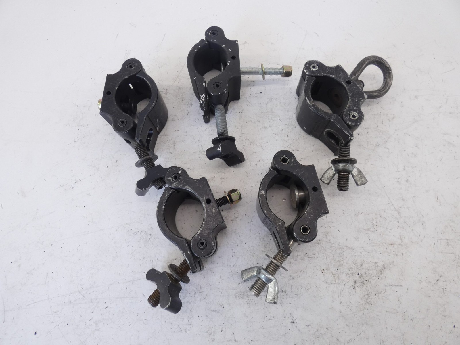 *Lot of 5* Light Source Black Half Mega-Coupler 1100LBS