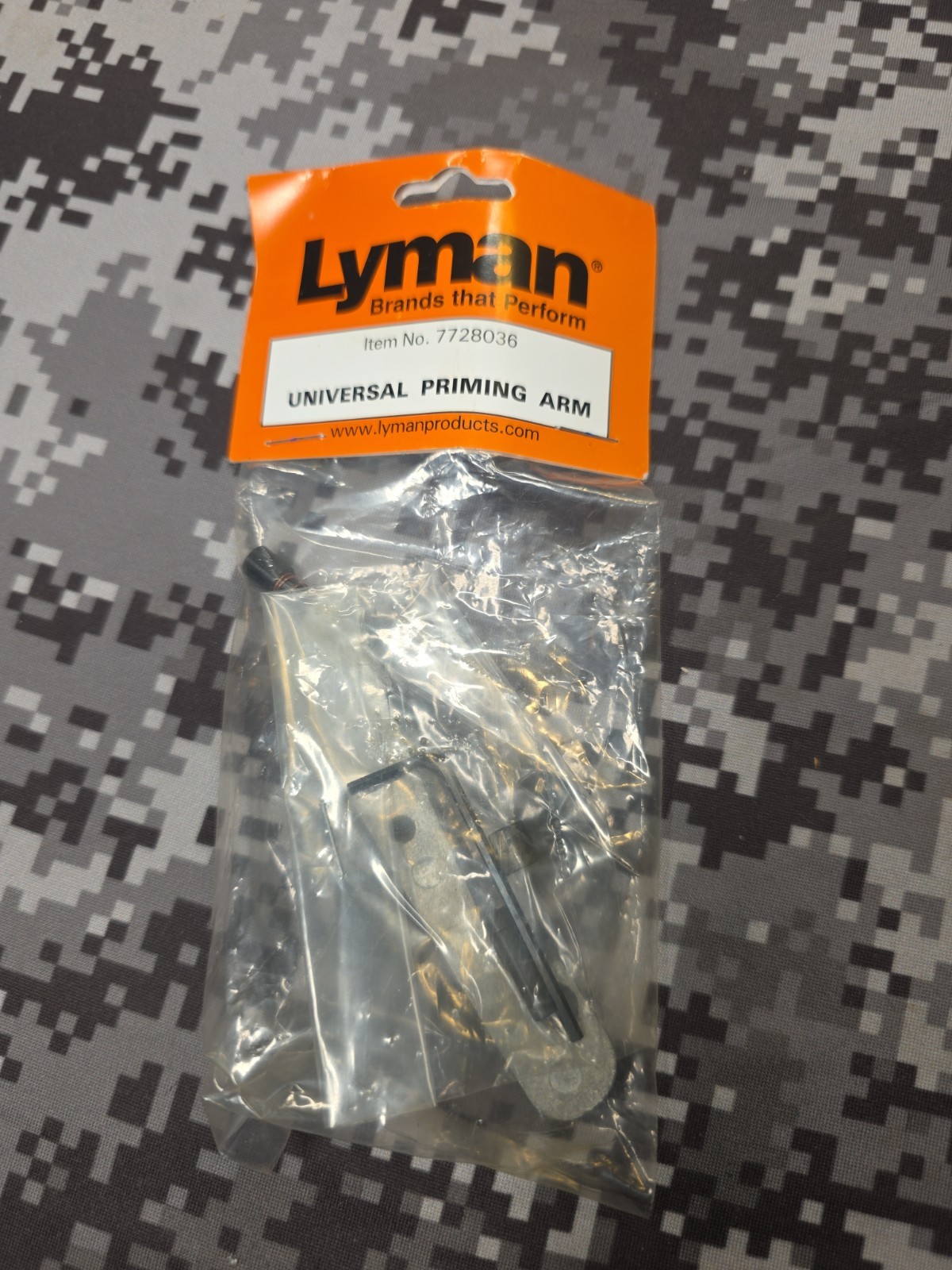 LYMAN UNIVERSAL PRIMING ARM RELOADING PRESS PRIMER ARM PARTS #7728036