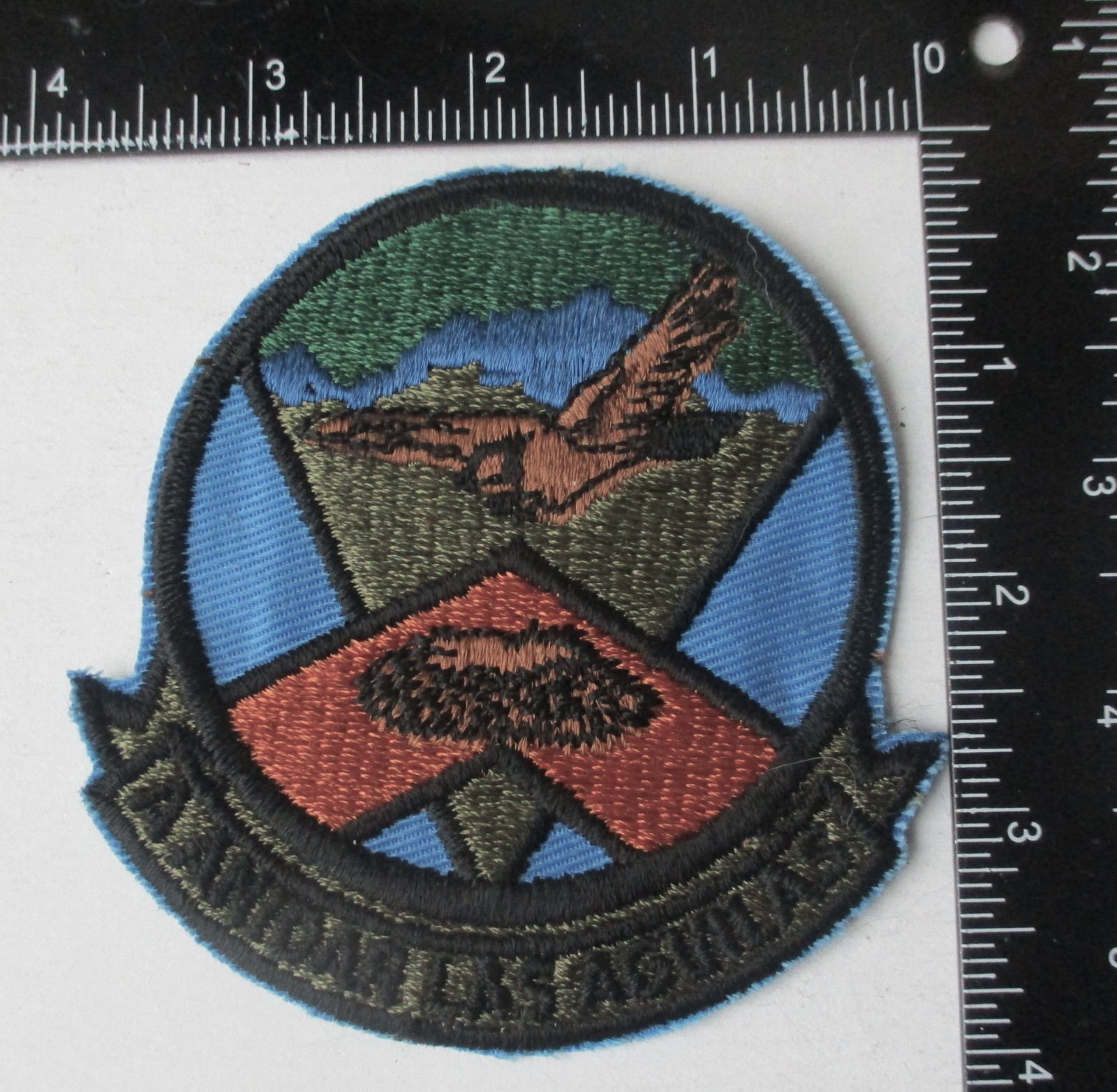 Original US AIR FORCE PATCH 129th COMBAT SUPPORT SQUADRON USAF