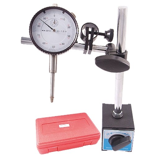 2 PIECE FINE ADJUST MAGNETIC BASE & 1" INDICATOR SET (4401-0015)