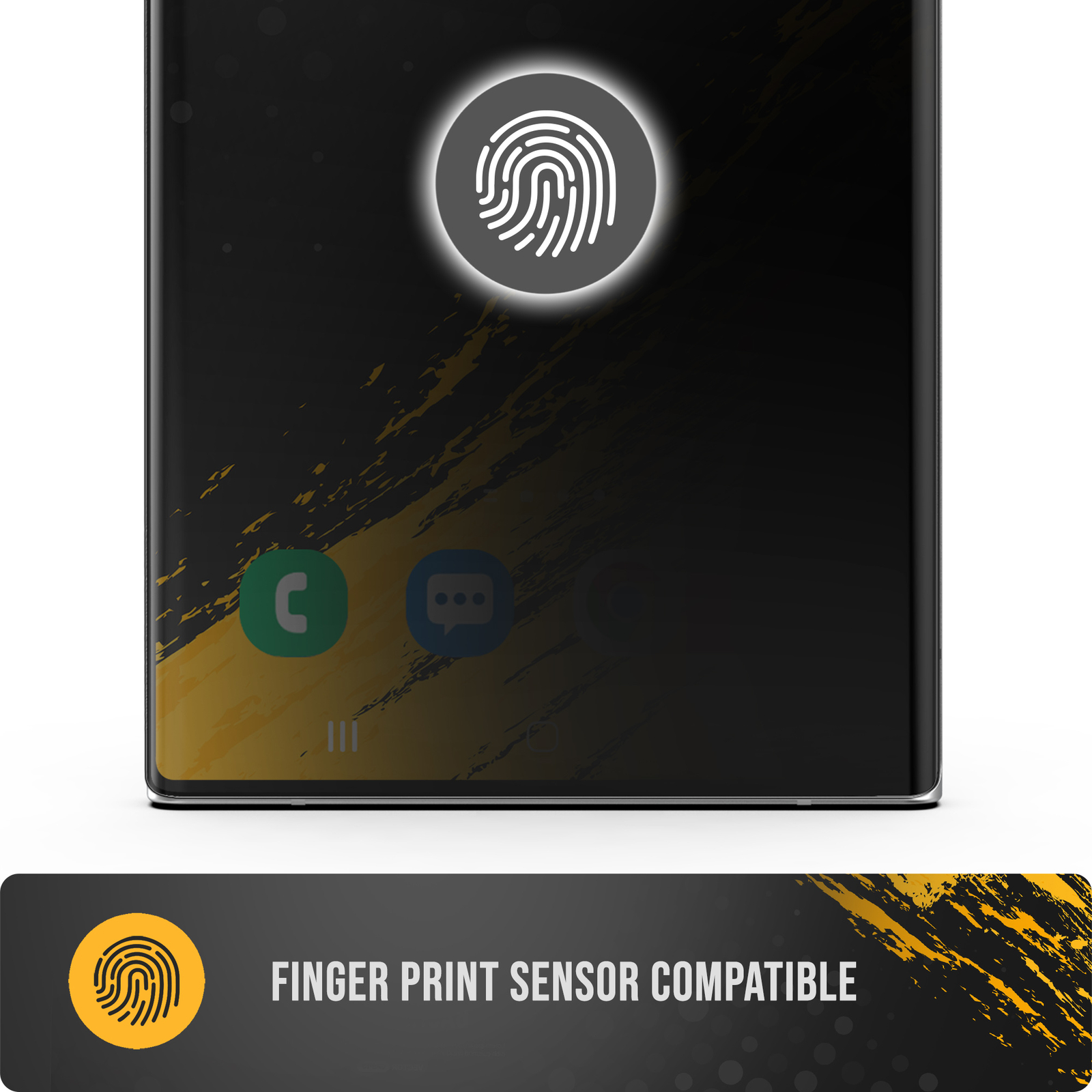 Samsung Galaxy S23 Ultra Privacy Screen Protector, Fingerprint Sensor Compatible