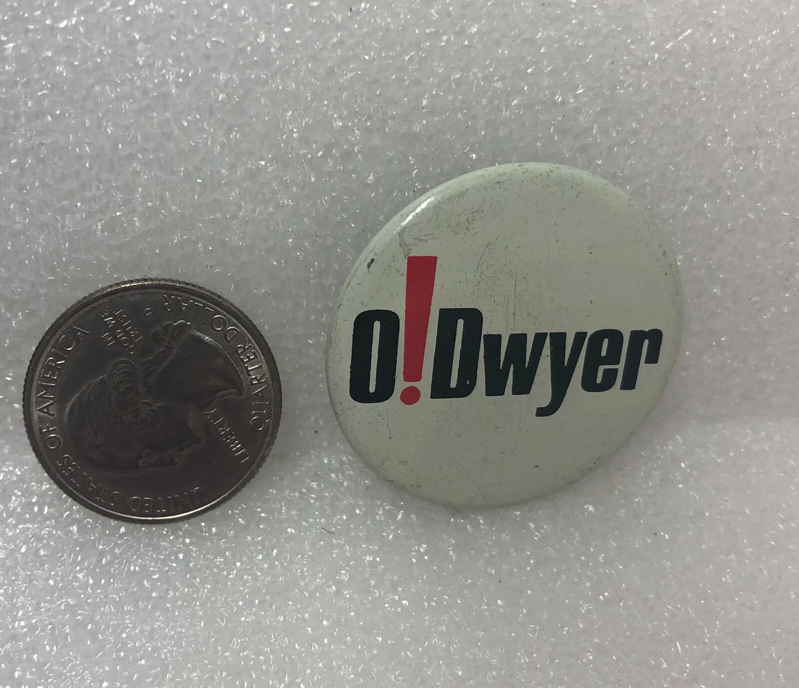 Kevin O'Dwyer Political Pin