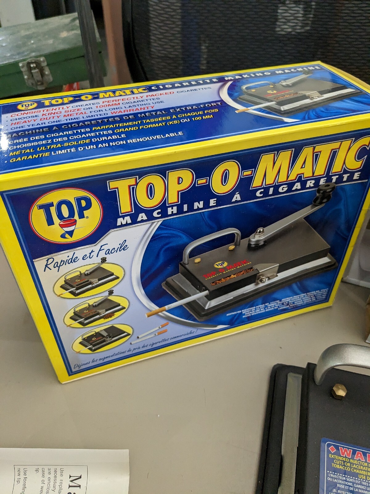EXTRAS! Top-O-Matic Cigarette Rolling Machines !Charity!