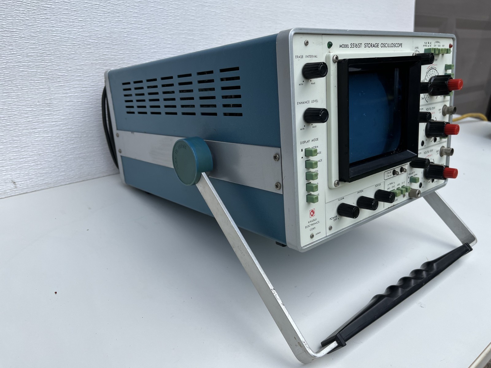 Kikusui Model 5516ST Storage Oscilloscope Kikusui Electronics Portable MiniScope