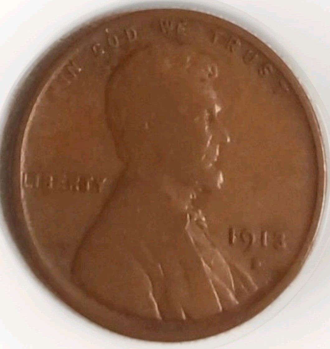 Rare Denver Mint 1913-D Lincoln Wheat VG Cent Key Date Penny Medium BN FreePost