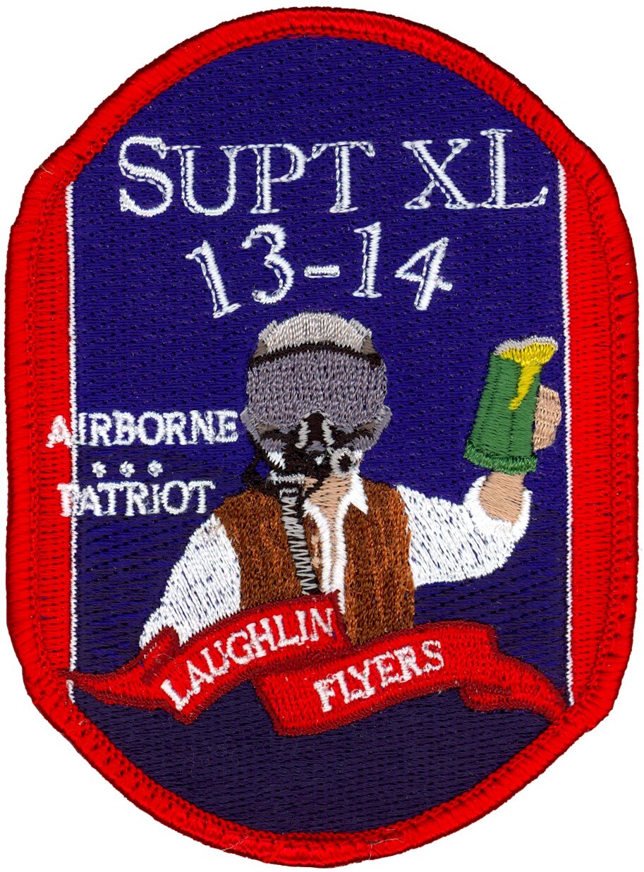 USAF LAUGHLIN SPECIALIZED UNDERGRADUATE PILOT TRAINING CLASS 2013-14 PATCH