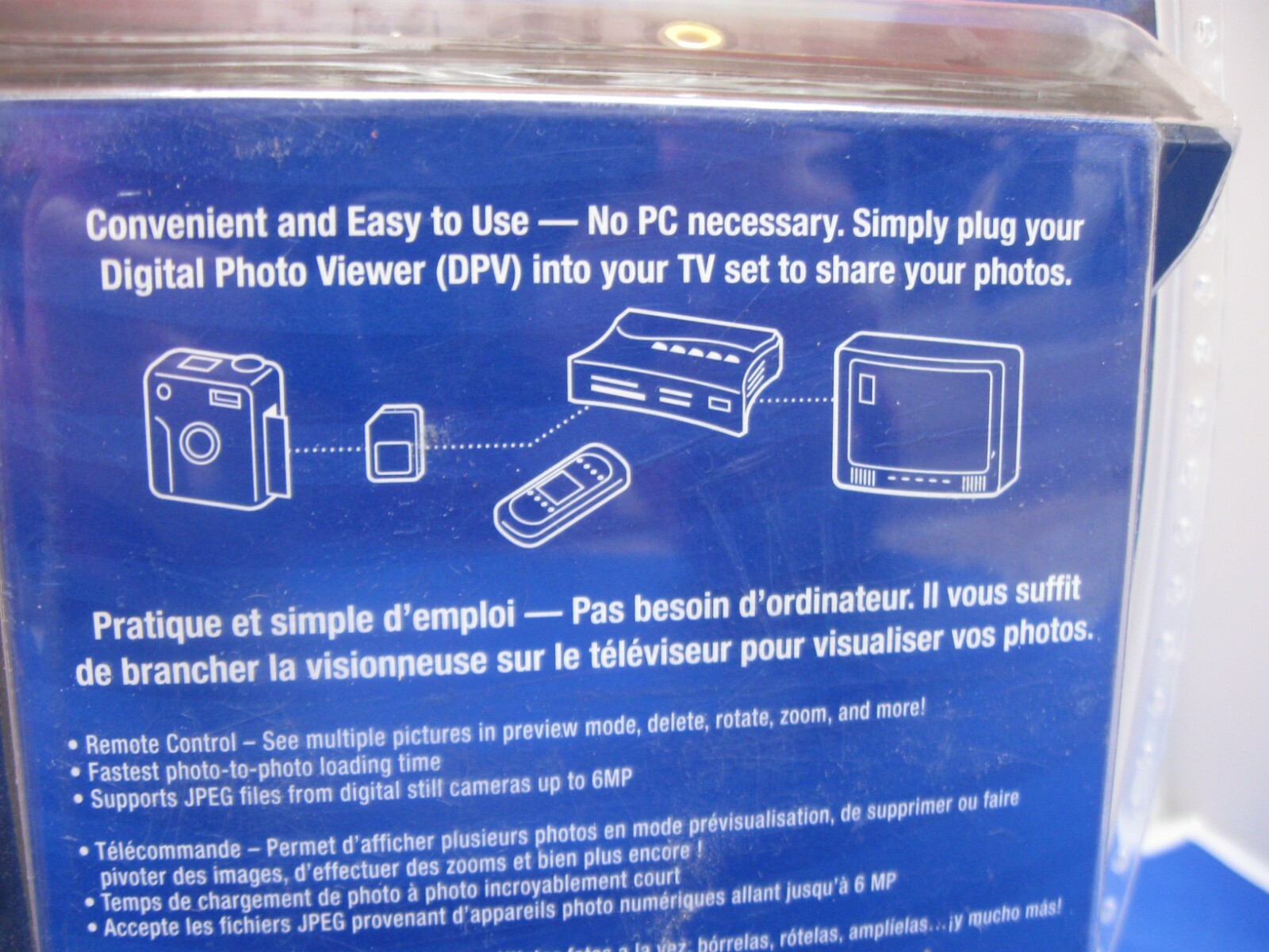 SanDisk Digital Photo Viewer Model # SDV1-A With Remote Control