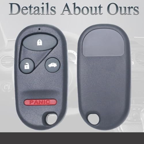 Key Fob Keyless Entry Fits for 1998 1999 2000 2001 2002 Honda Accord 1999-2003