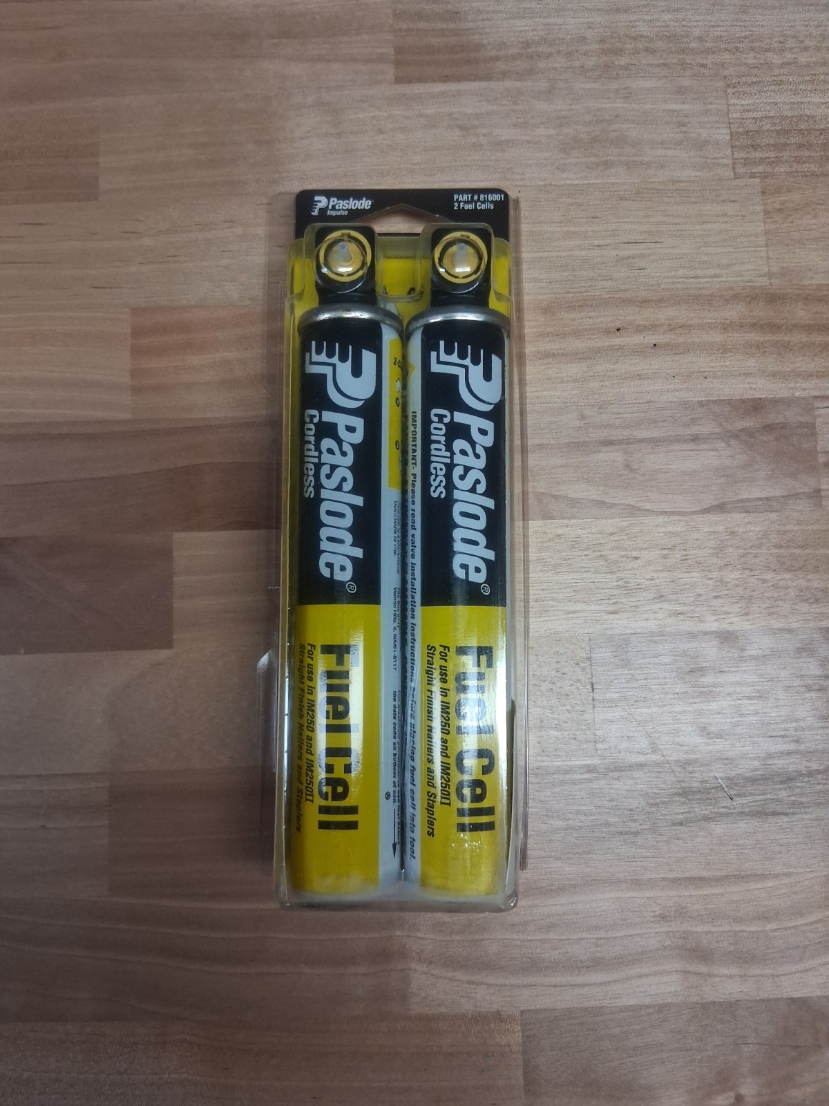 Paslode Fuel Cell - Part # 816001 - 2 Pack - Trim Nailer Gas - New EXP 3/21