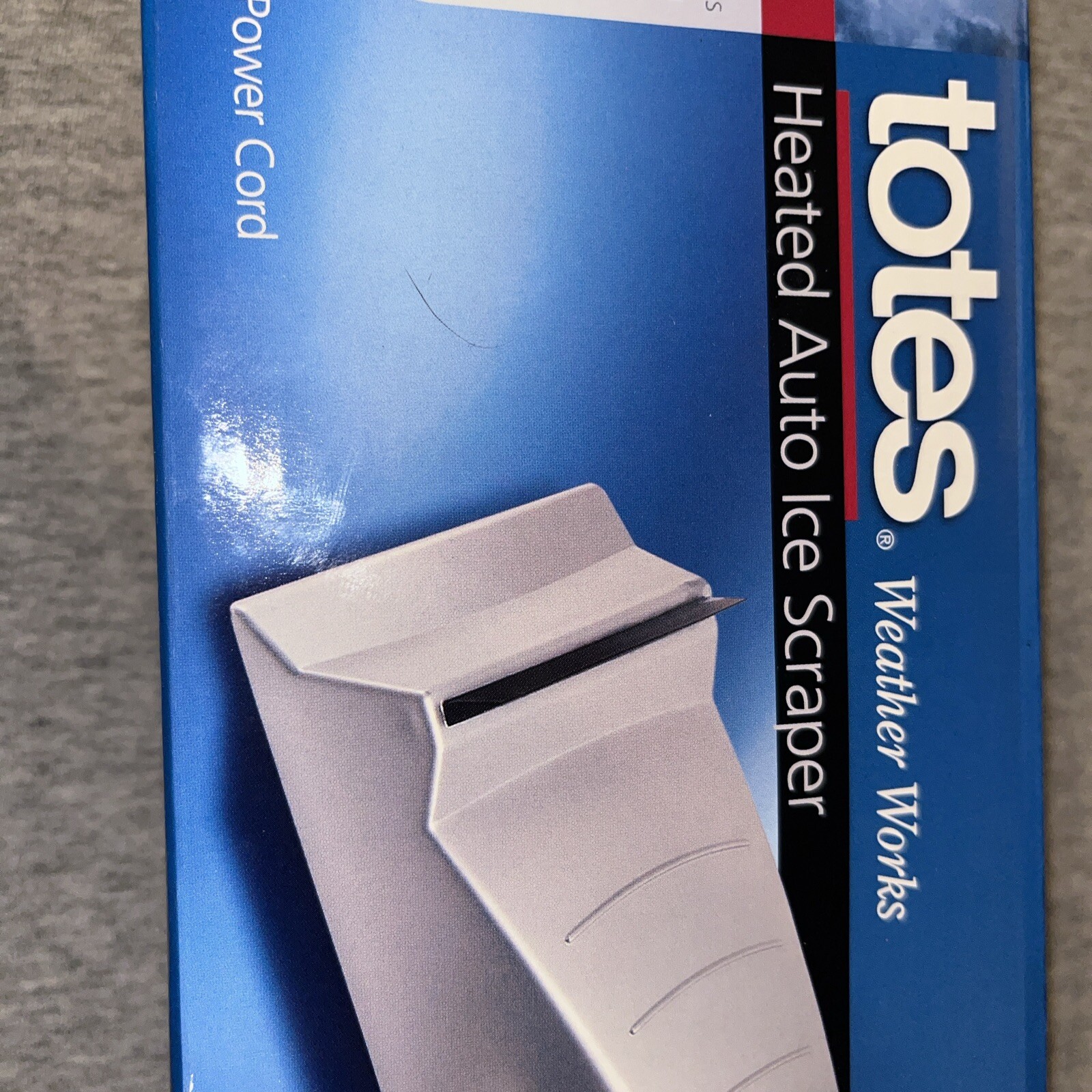 Totes Heated Auto Ice Scraper & Squeege 15 Ft 12 V DC New