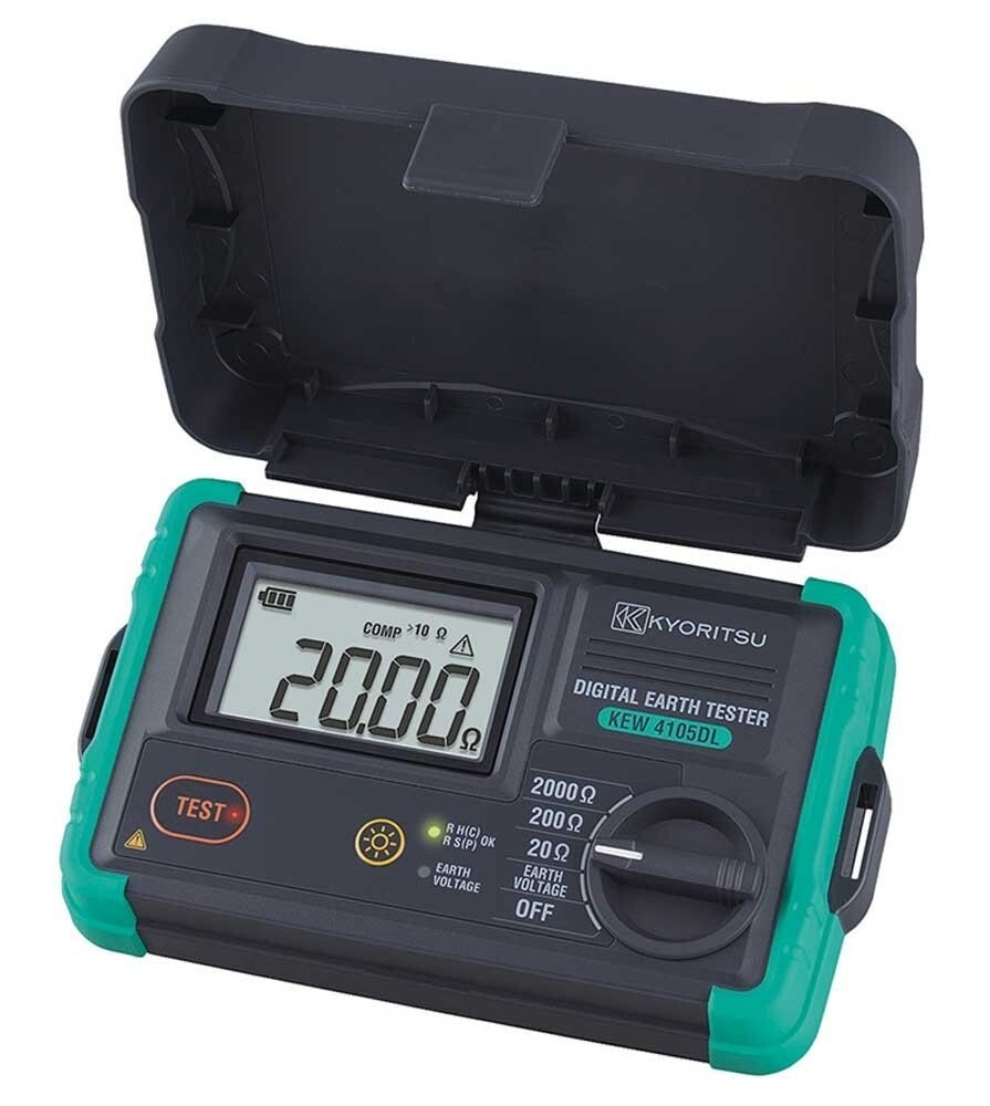 KYORITSU 4105DL Digital ground resistance meter New