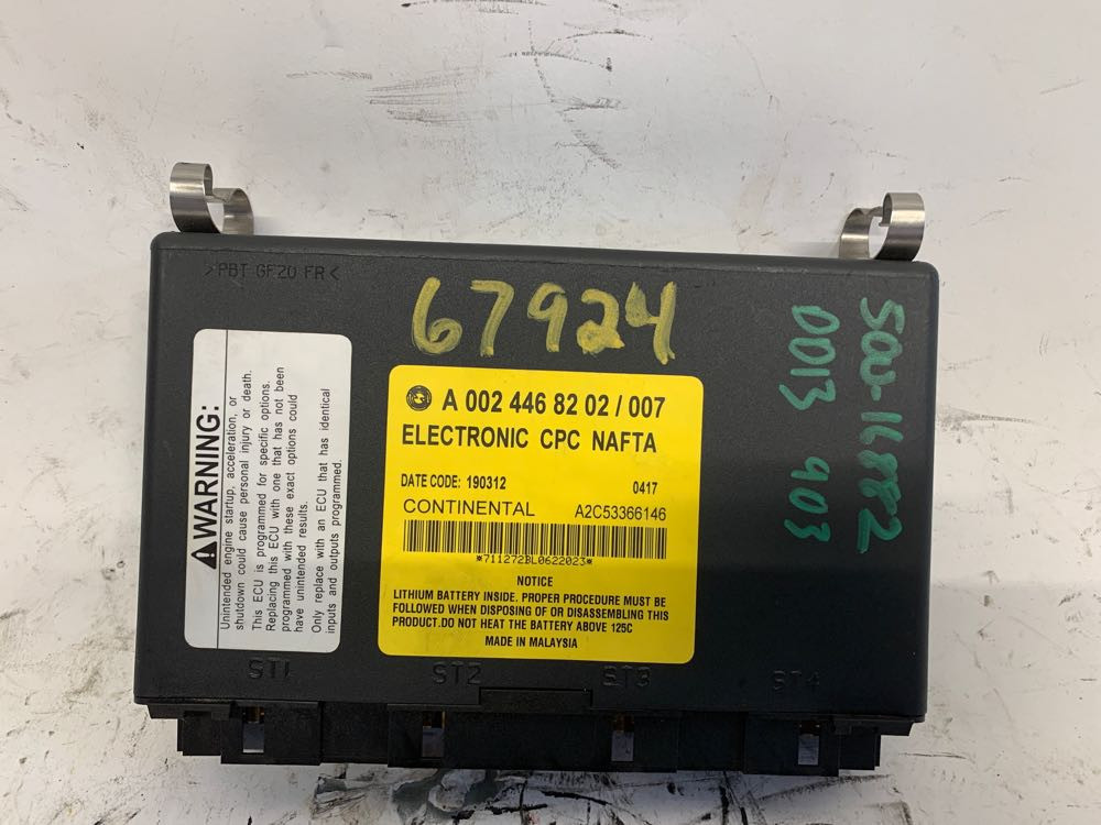 Common Powertrain Control Module A0024468202 for Detroit Diesel DD13 (586-10042)