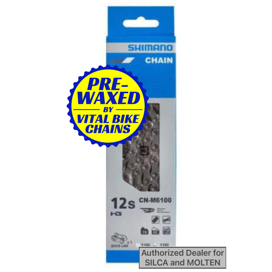 Shimano  Deore M6100 Chain 12 speed - SILCA/MOLTEN/CERAMIC SPEED wax