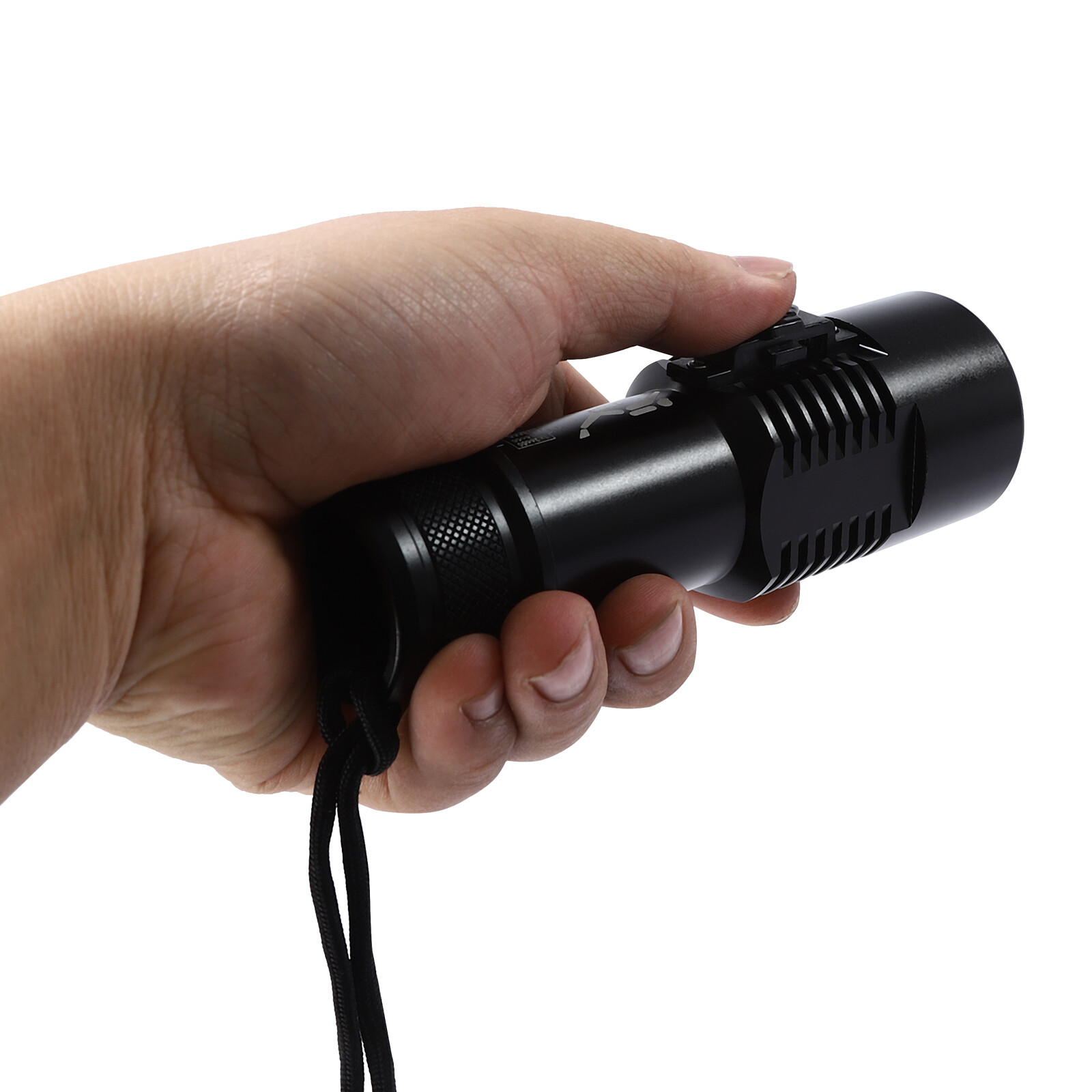 LED Dive Light Waterproof Compact Bright Diving Torch Submersible Flashlight