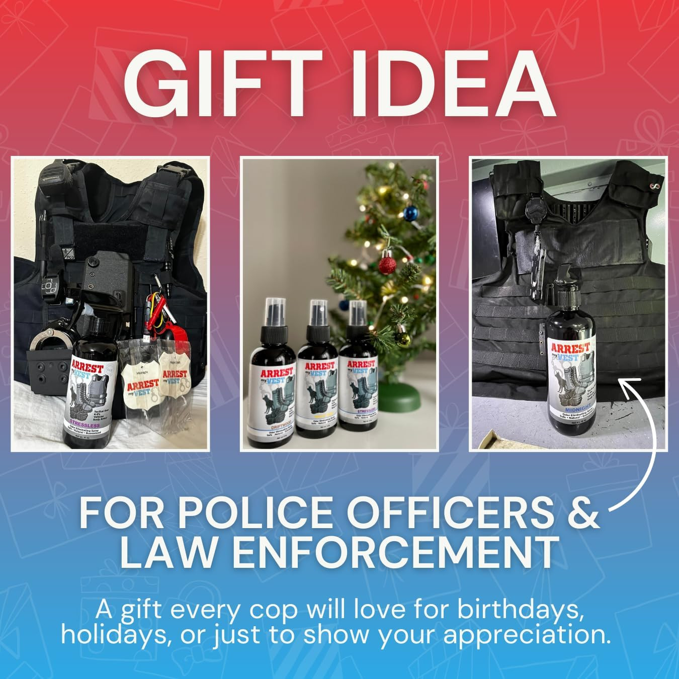 Military and Police Grade Odor Eliminating Spray for Body Armor, Tactical Gear.