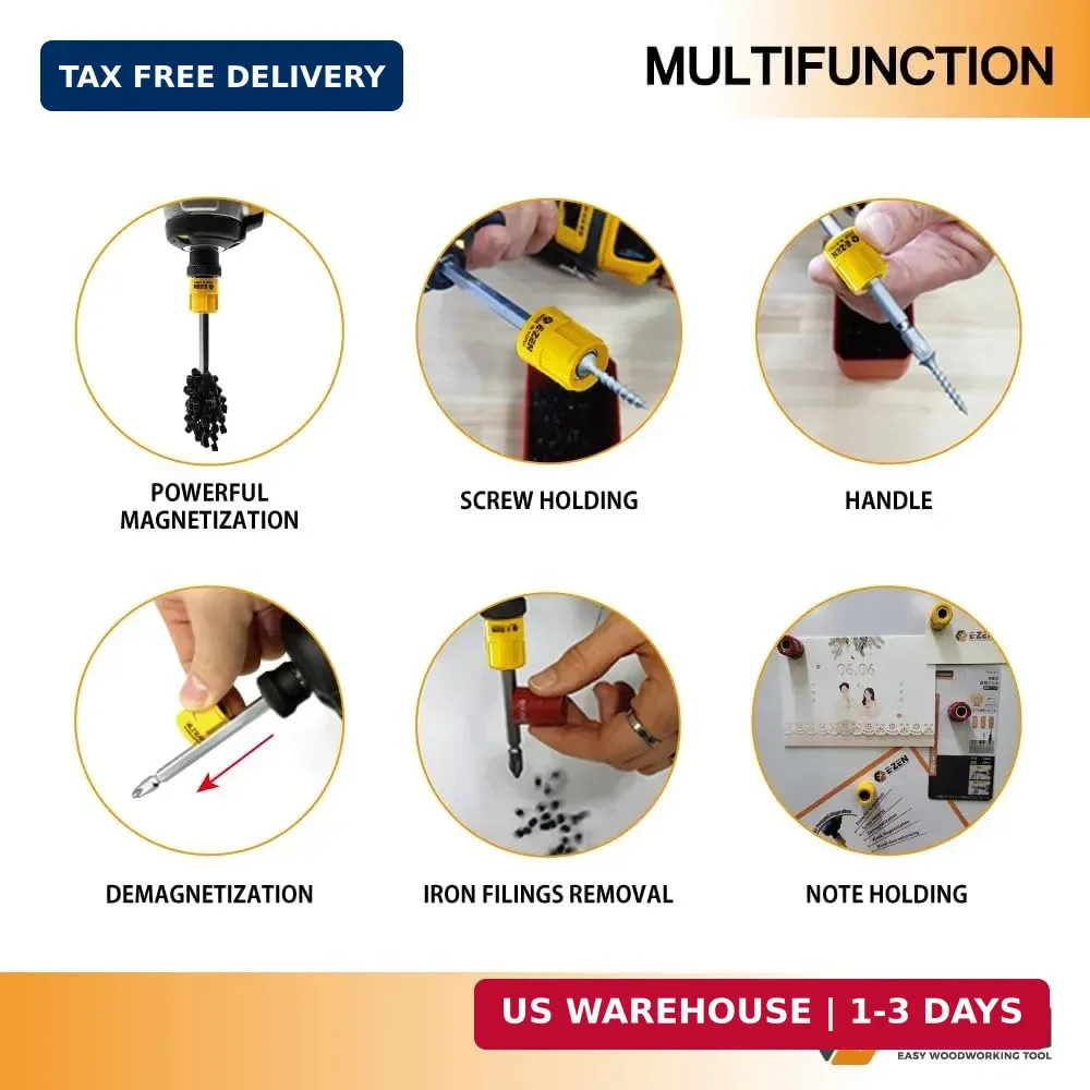 Multi-Function Powerful Magnetizer ULTRA - Universal Magnetic Tool for Screwdriv