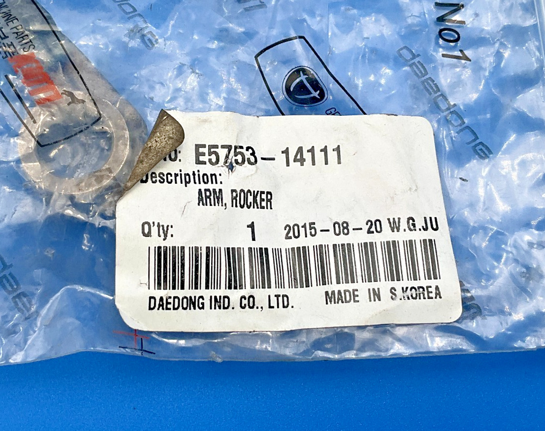 Daedong Kioti E5753-14111 Rocker Arm E575314111 E5753 New (TSC)