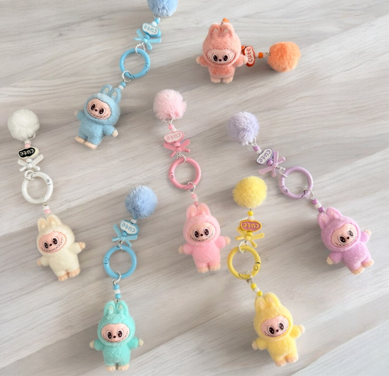Labub mini monster Labub keychain
