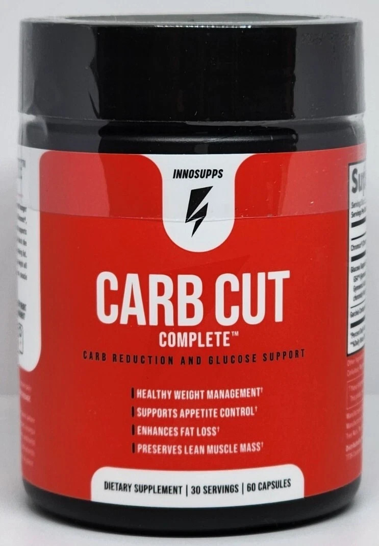 Inno Supps Carb Cut Complete 60 Capsules Dietary Supplement New Sealed 09/2027
