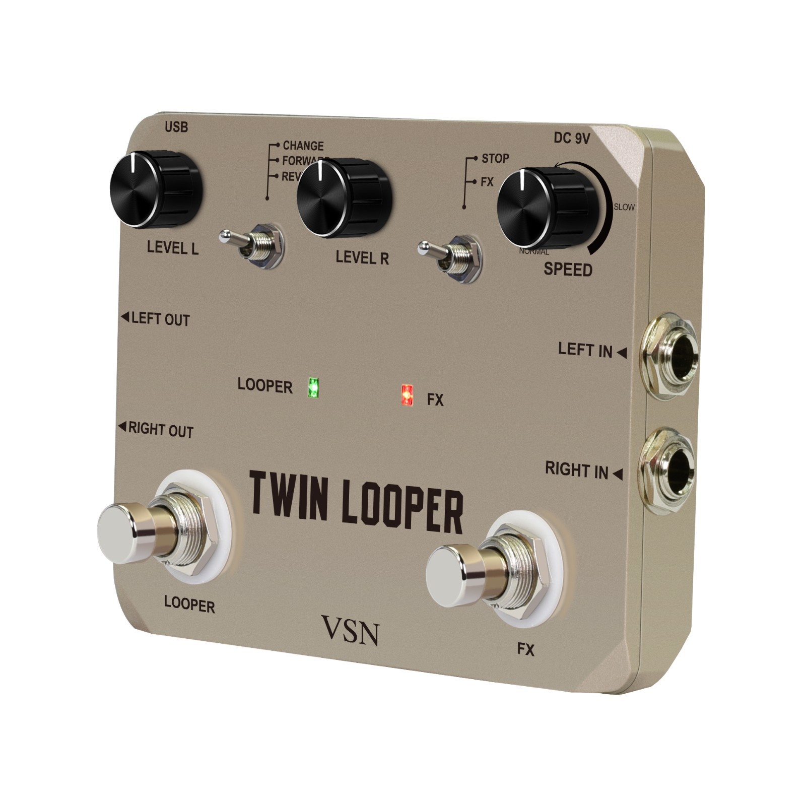 Looper Pedal Guitar Effect Pedal Loop Station Multi-function 11 Types of Play