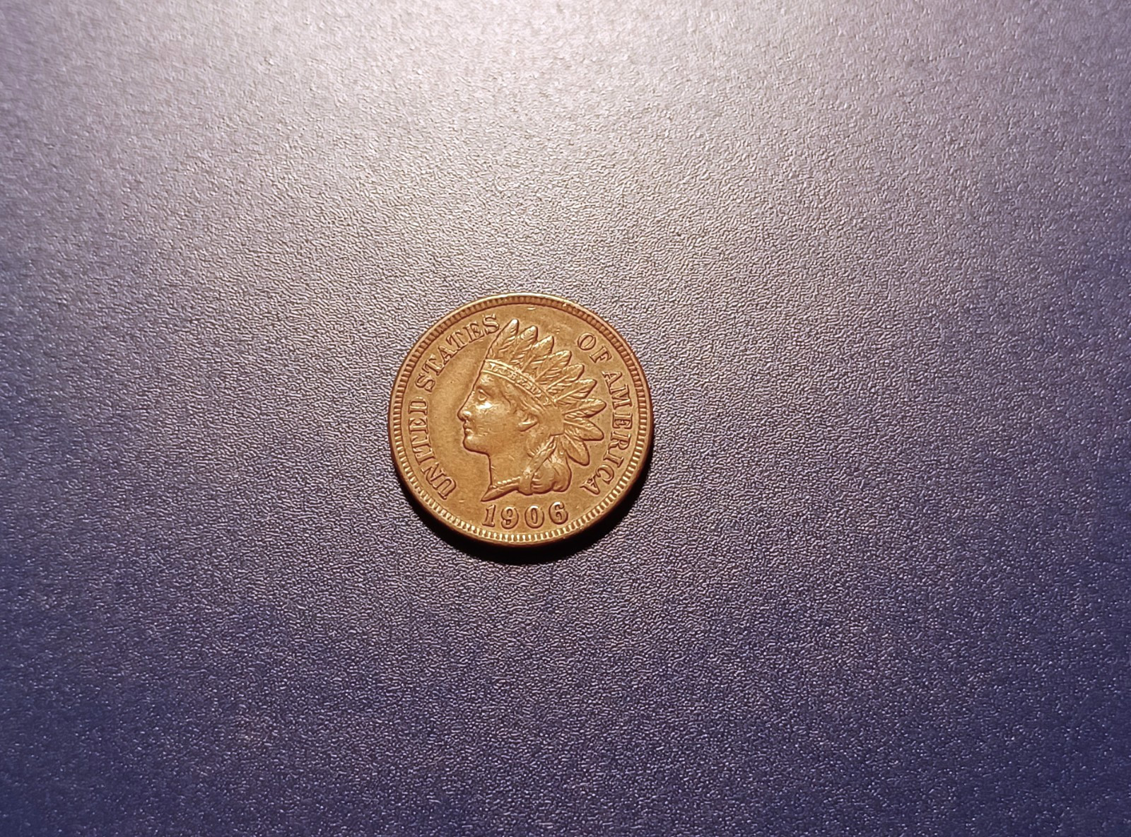 Very Choice AU 1906 Indian Head Cent
