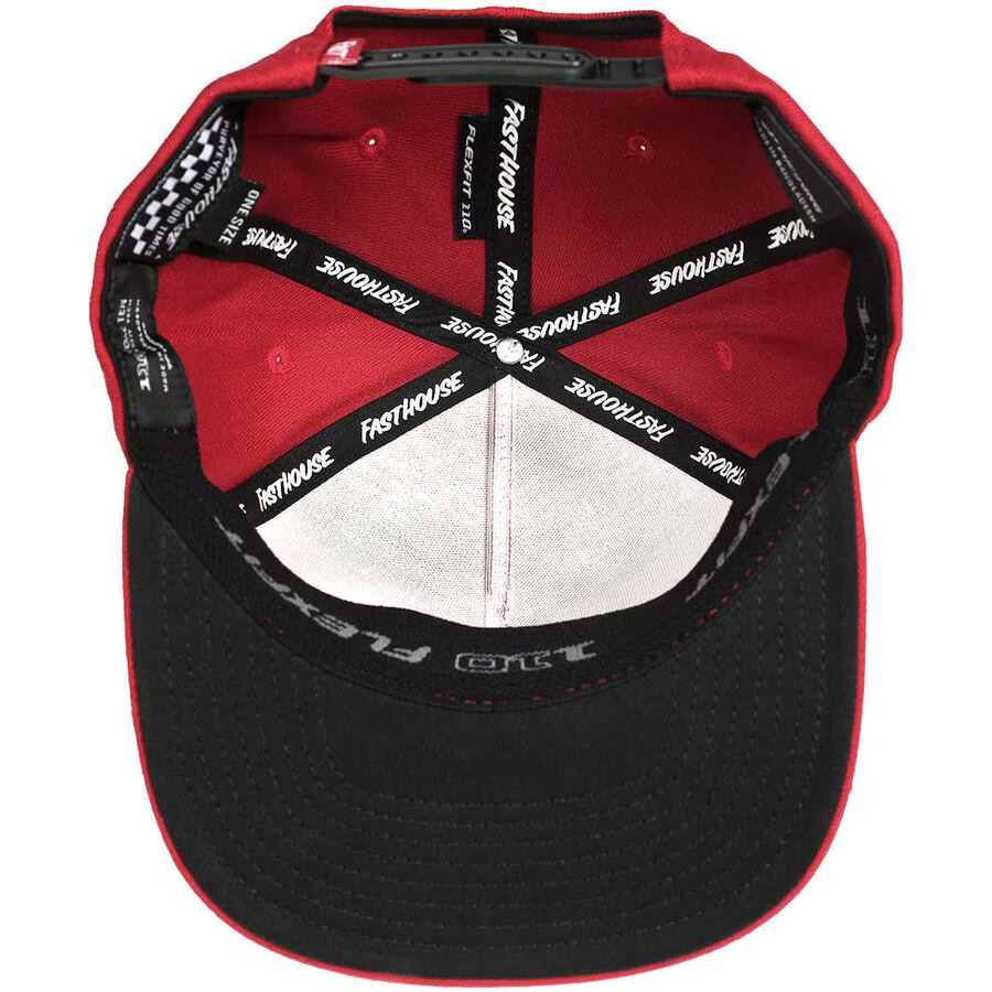 Fasthouse Origin Hat - Red 600002-40-00