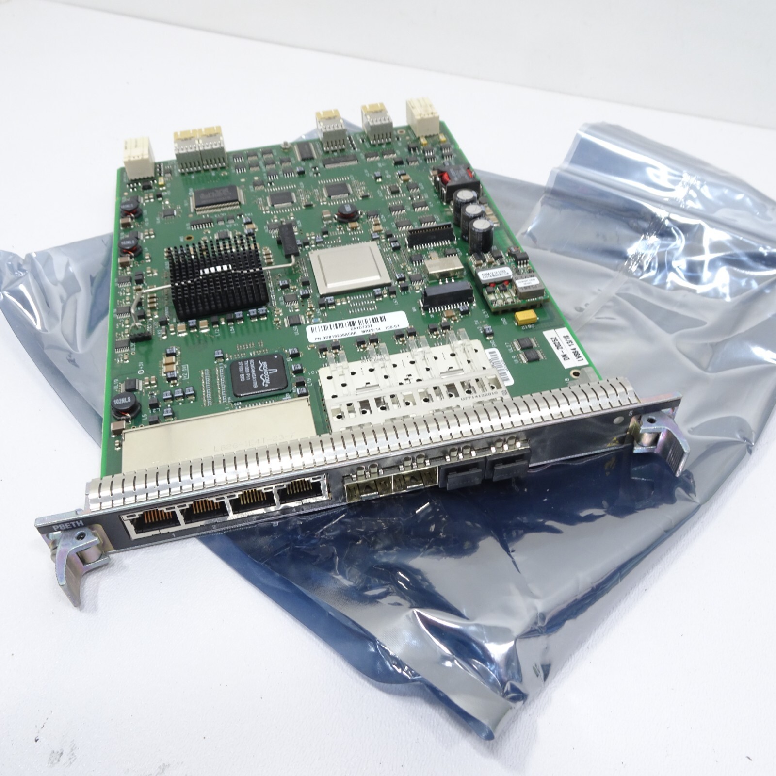 ALCATEL LUCENT 9500 MPR ETHERNET ACCESS SWITCH P8ETH MODULE 3DB18206ACAA