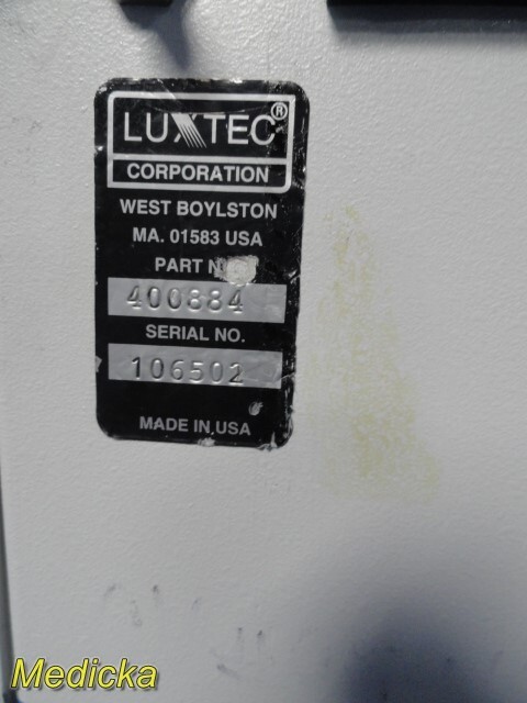 Luxtec LX300 Light Source P/N 400884 W/ Mobile Stand ~ 29686