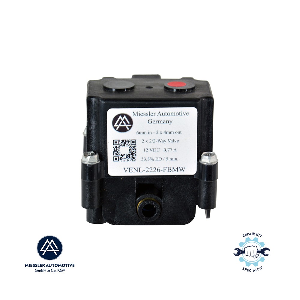 BMW 01,02,04,07,11 air suspension valve