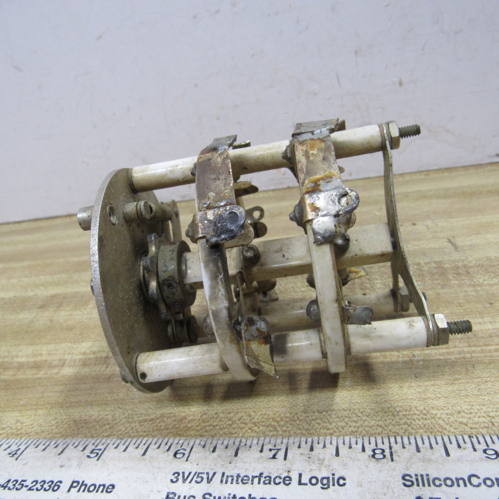 SWITCH CERAMIC 2 POLE 5 THROW RF High Voltage High Current HAM RADIO