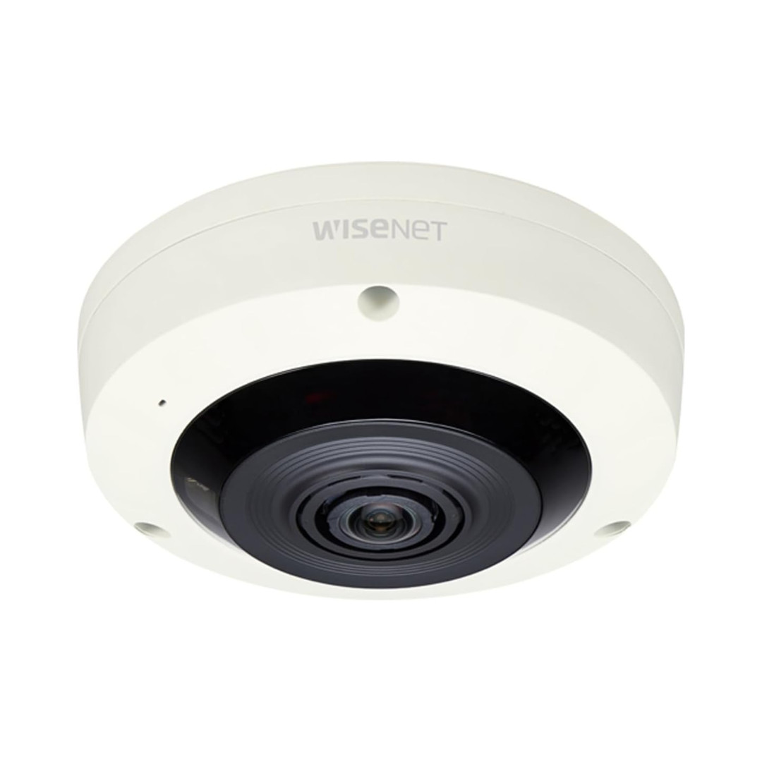 Hanwha Wisenet XNF-8010R 6MP Indoor Fisheye Camera - Brand New