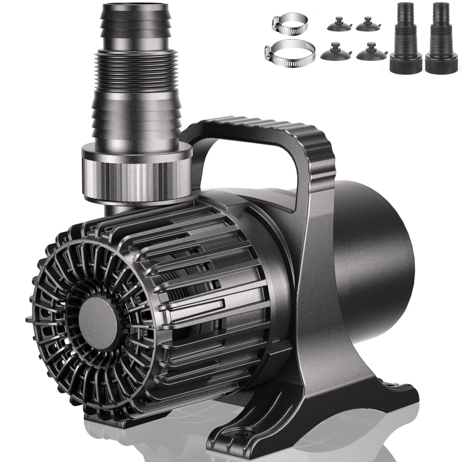 (3200GPH-175W,UL listed) High Flow Large Fountain Submersible Water Pond Sump...