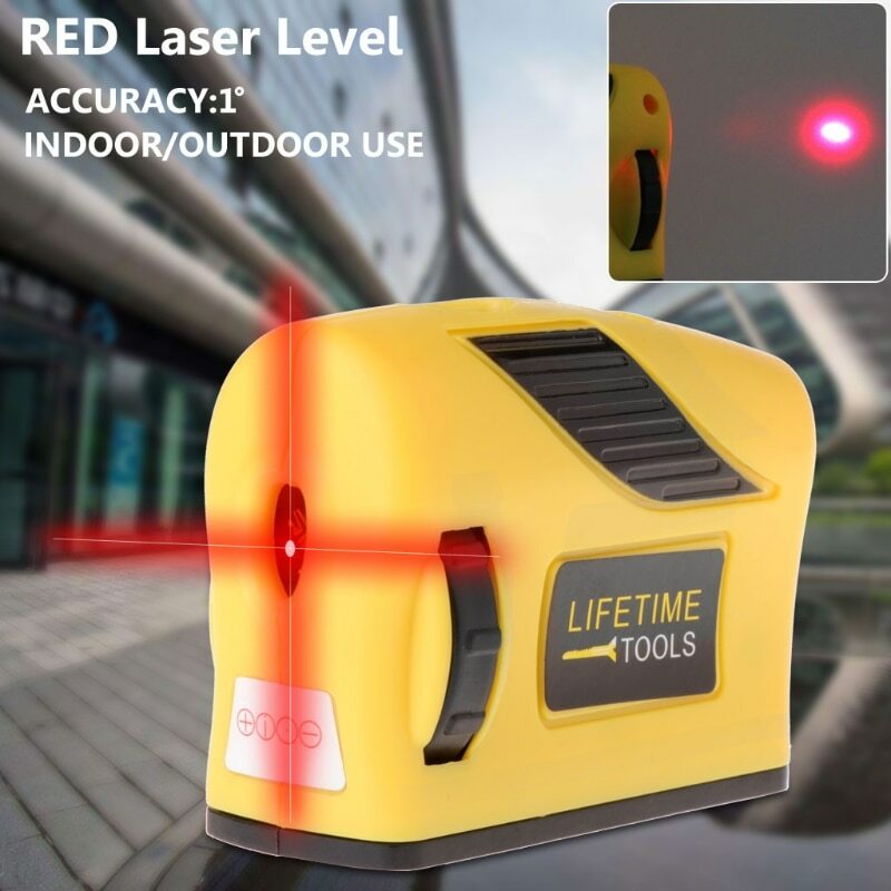 LASER LINE LEVEL VERTICAL HORIZONTAL 90 DEGREE TILING PAVING BRICK BUILD FRAMES