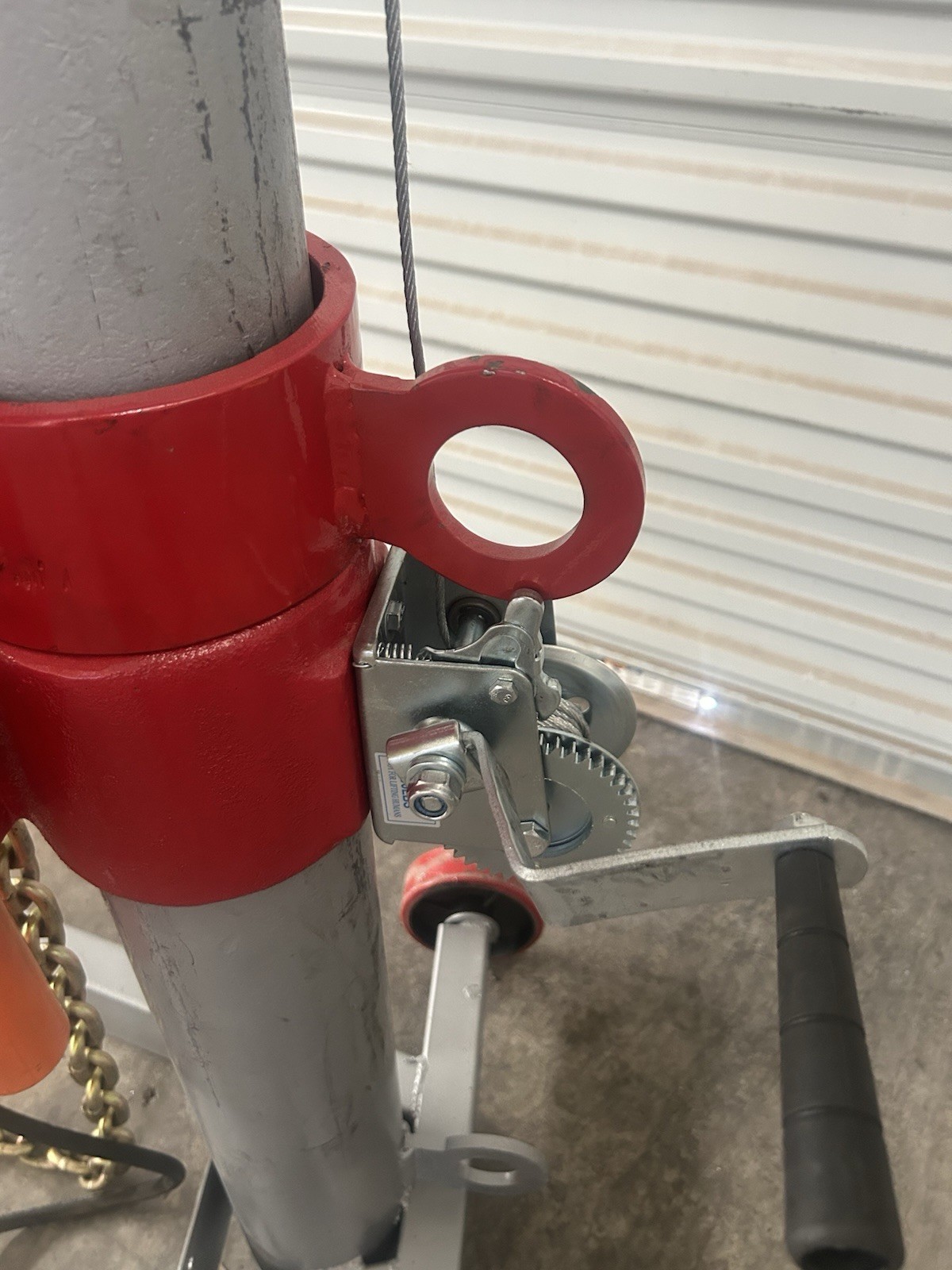 Pulling post 10 ton Heavy Duty complete set