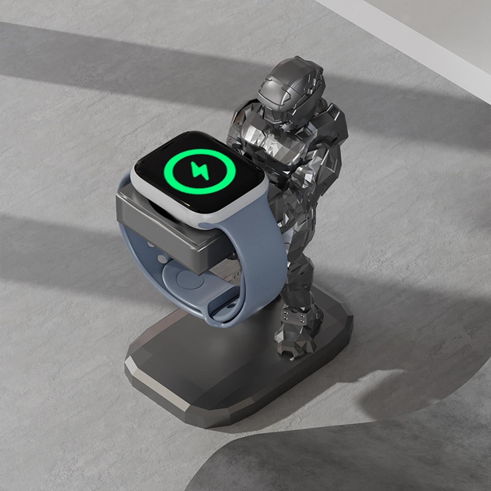 Robot Figures Watch Stand Jewelry Display Holder Home Decoration Modern Stable