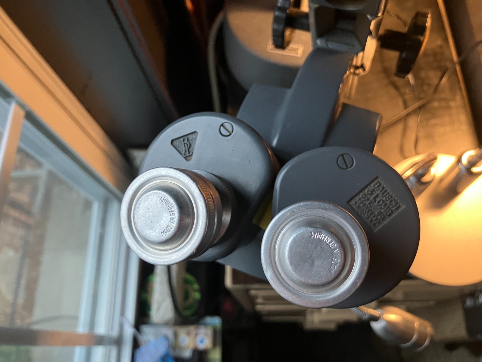 Vintage Bausch & Lomb AJ Griner museum quality boom microscope