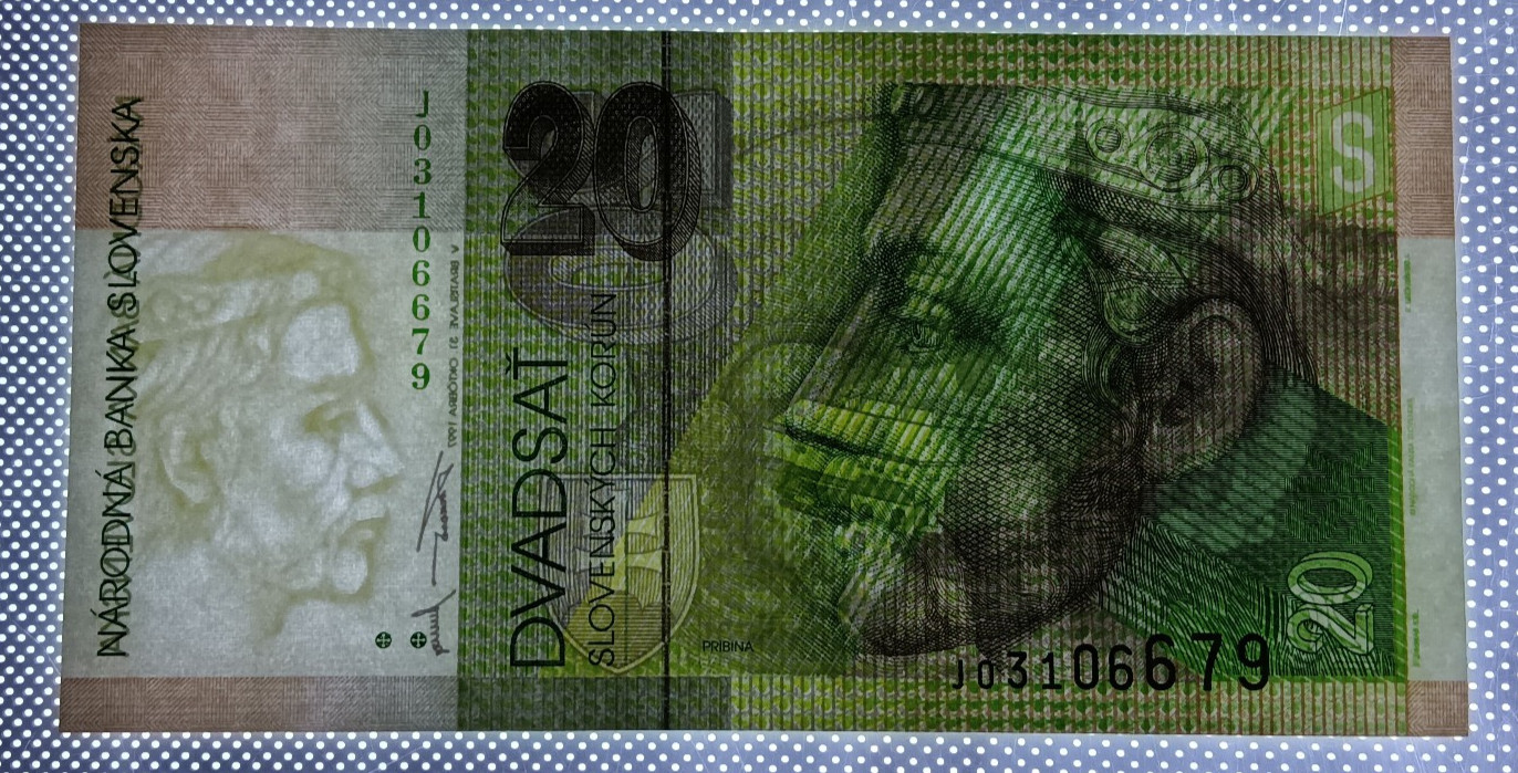 Slovakia 1977 20 Korun UNC