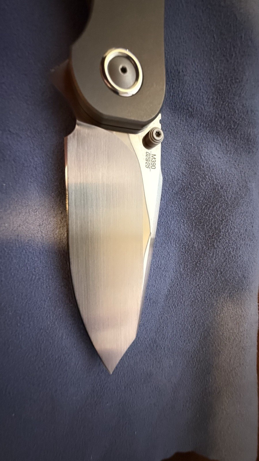Johan vd Walt JB1 - Blasted & Tumbled Titanium #29
