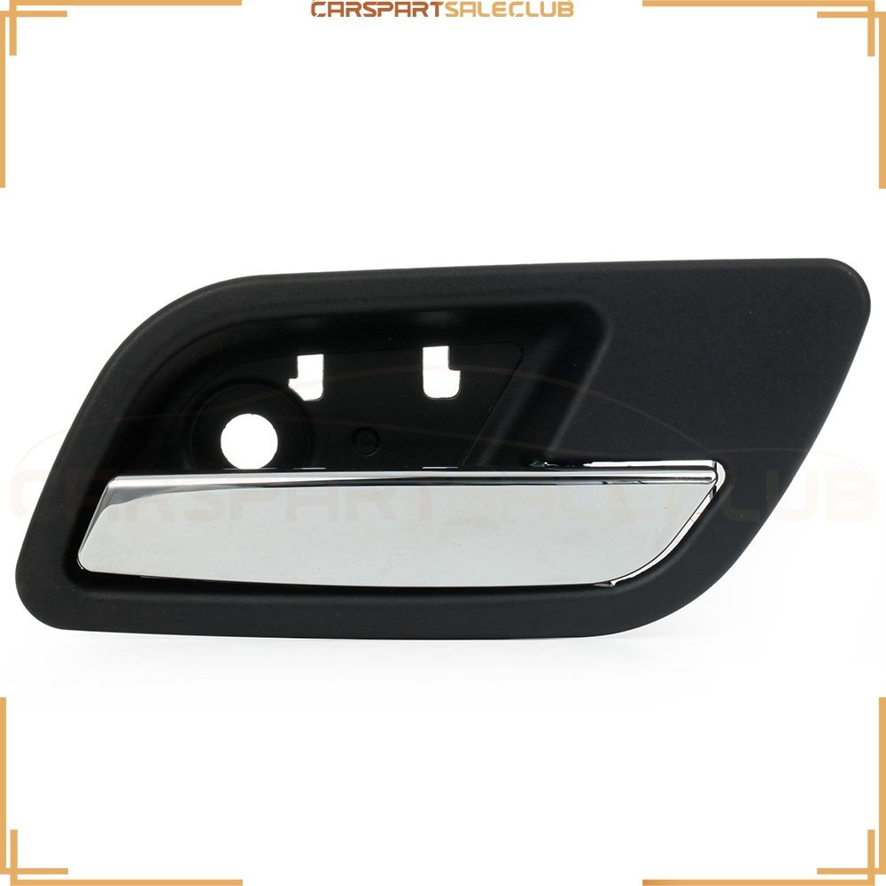 1xInterior Rear Right Door Handle For 2007-13 Chevy Tahoe Avalanche Black&Chrome