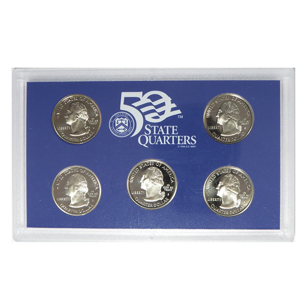 2007-S U.S. 50 State Quarter Proof Set GEM Proof OGP