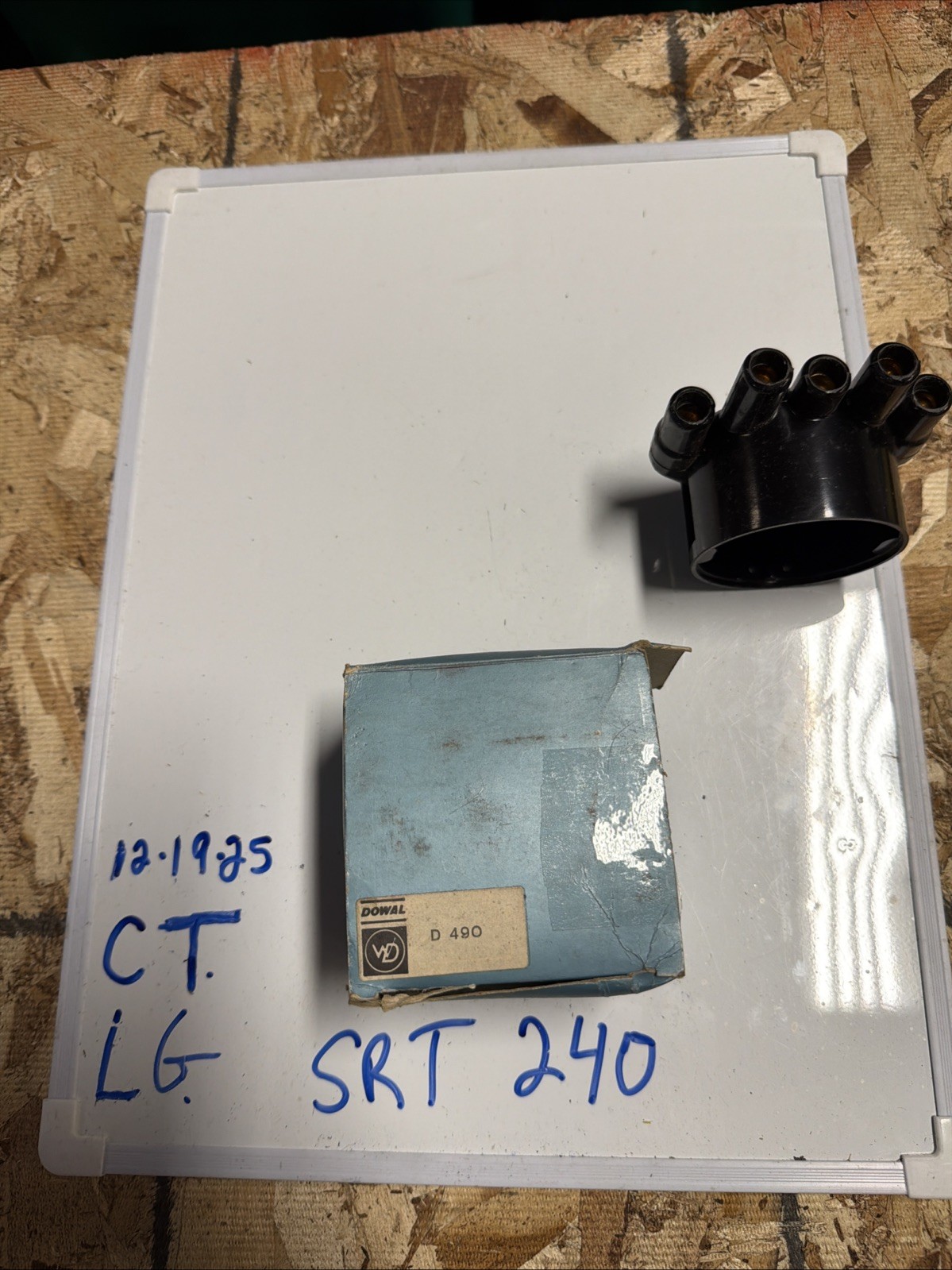 Genuine Dowal Distributor Cap D490, Vintage Nos In Original Box, Made In Germany