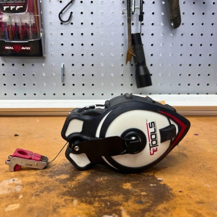 SnapBack Chalk Line with Releasable Tip - Efficient Marking Tool for Carpenters