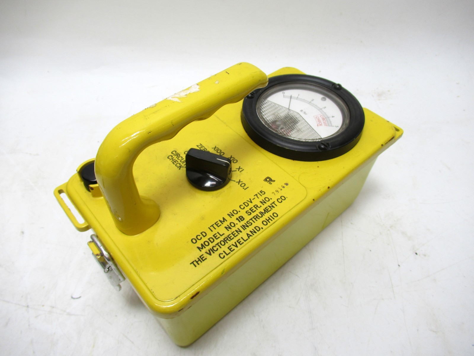 Victoreen CDV-715R Civil Defence High Range Survey Meter