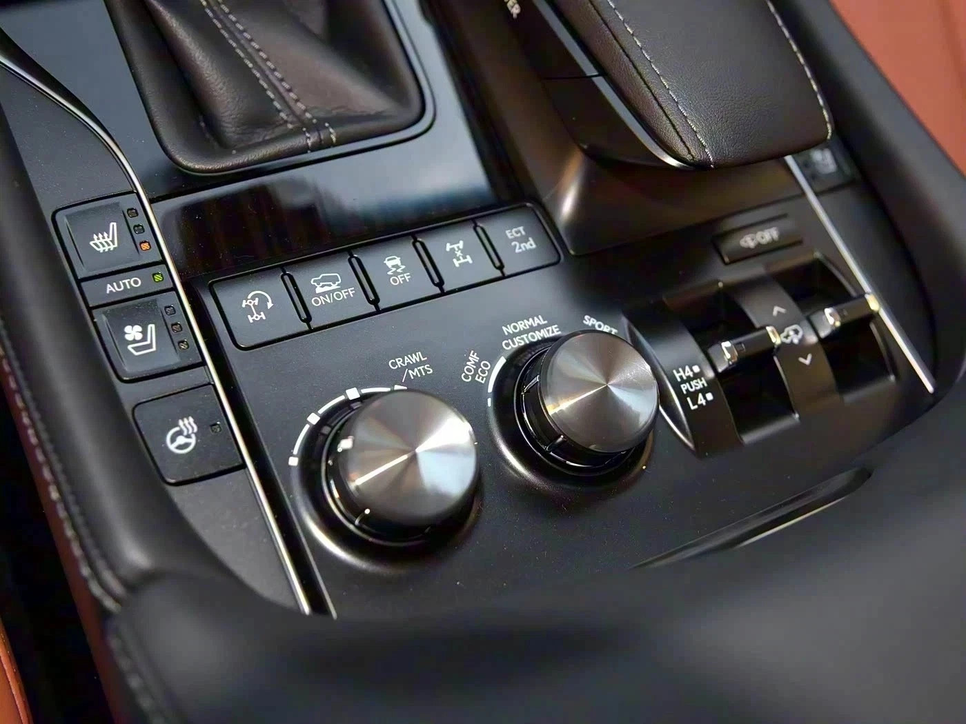 New Car Control Panel Integration Switch Knob For Lexus LX570 2016-2021