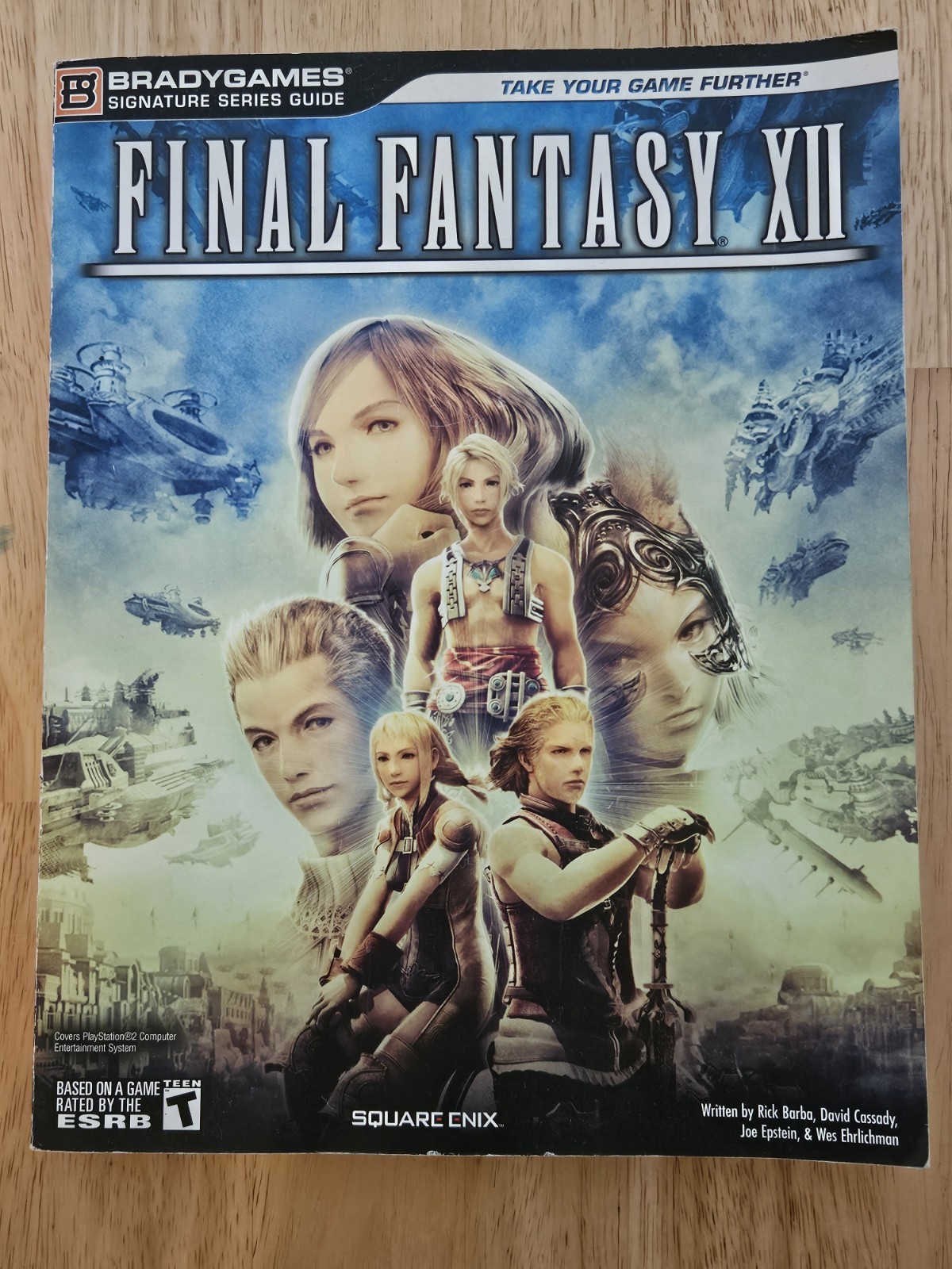 Final Fantasy XII Complete Official Guide w/Poster for PS2 SquareEnix BradyGames