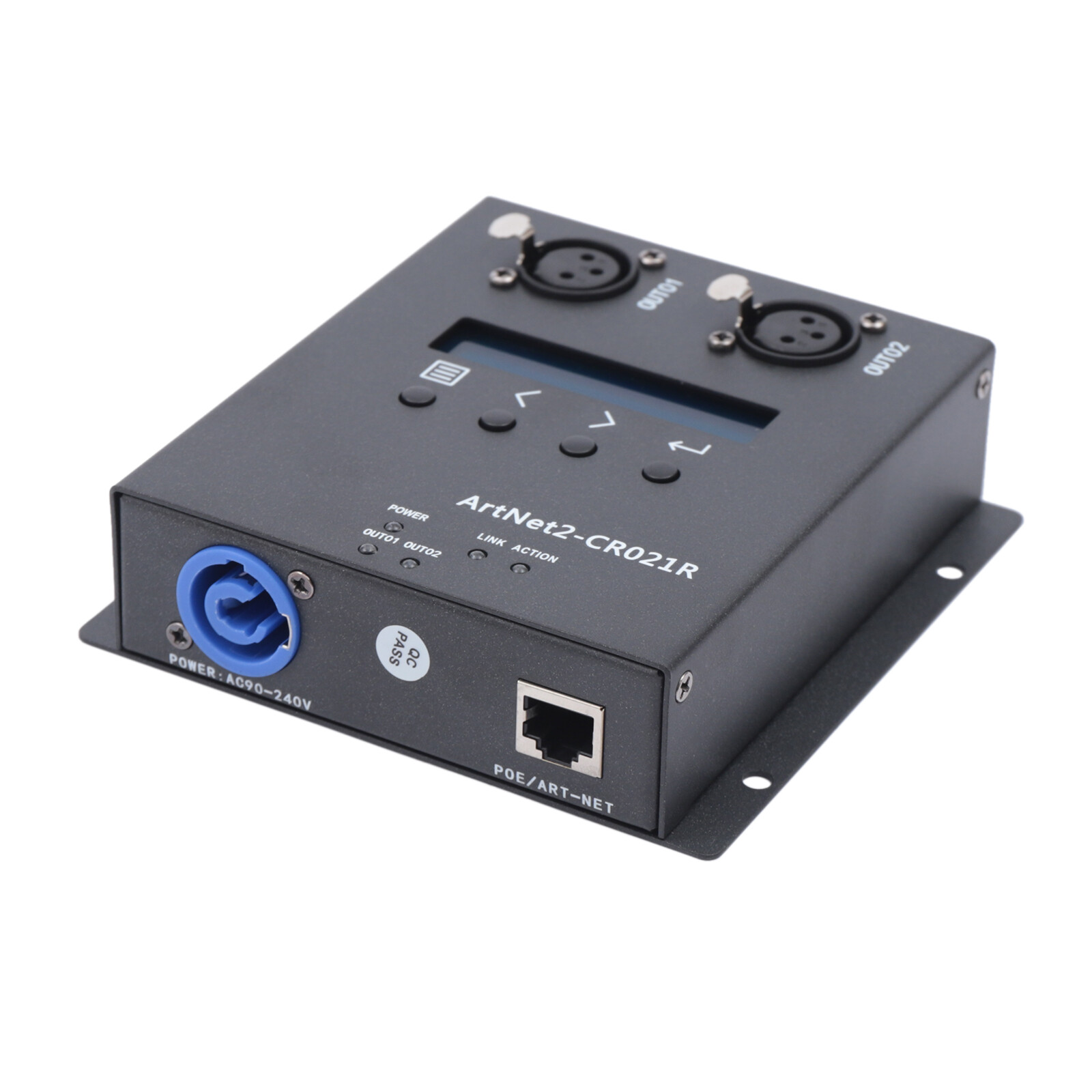 ArtNet DMX 512 Ethernet Lighting Controller Interface 100Mbps for Stages Bars