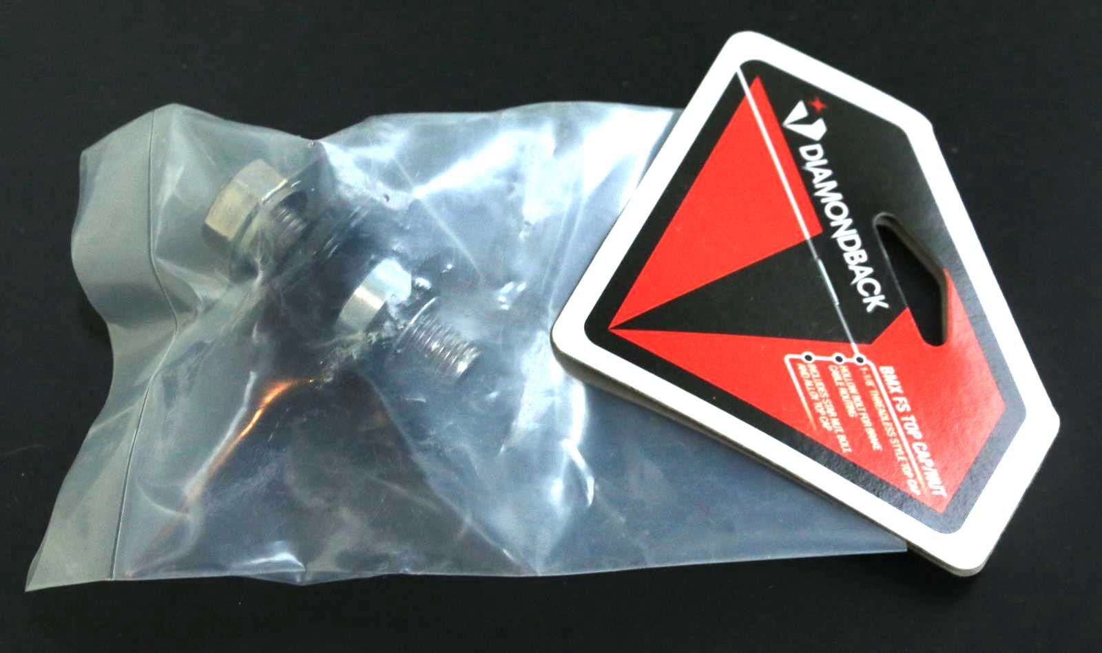 Diamondback 1-1/8" Threadless Freestyle BMX Bike Headset Cap Internal Cable NEW