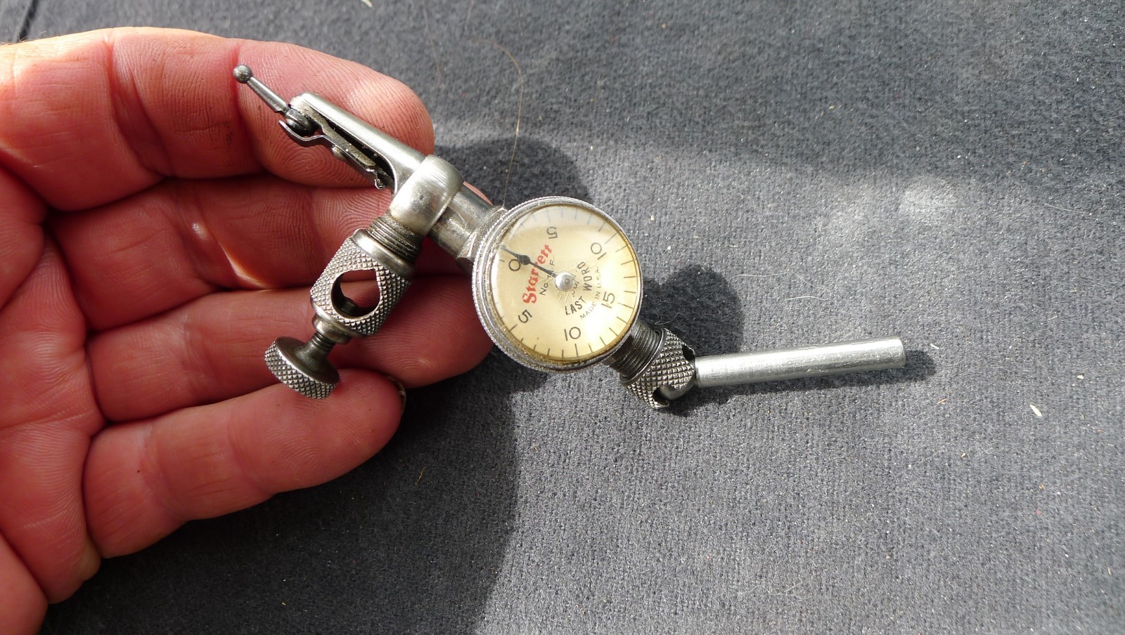 STARRETT LAST WORD DIAL INDICATOR 711-F