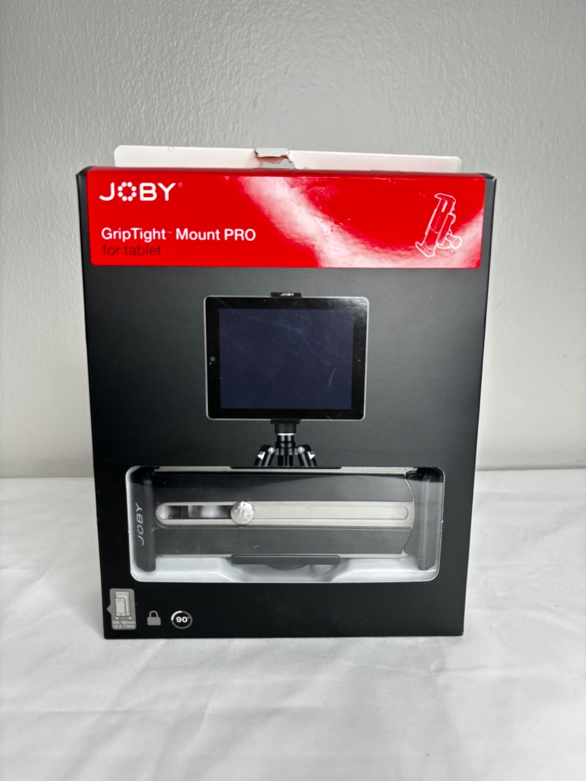 JOBY GripTight PRO Tablet For Any Tablet - JB01394 - Black OPEN BOX